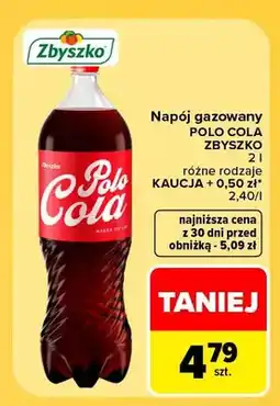 Carrefour Napój gazowany Polo Cola Zbyszko oferta