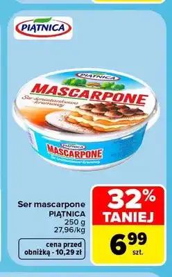 Carrefour Ser mascarpone Piątnica oferta