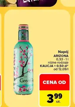 Carrefour Napój Arizona oferta