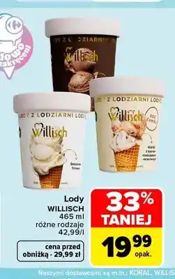 Carrefour Lody Willisch oferta