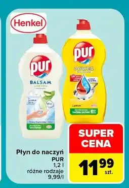 Carrefour Płyn do naczyń Pur oferta
