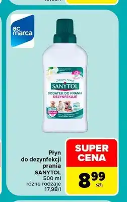 Carrefour Płyn do dezynfekcji prania Sanytol oferta