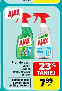 Carrefour Płyn do szyb Ajax oferta