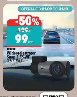 Biedronka Wideorejestrator Snap 3,5S-WF 3,5K Wi-Fi Tracer oferta