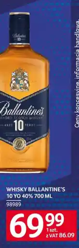 Selgros Whisky Ballantine's 10 Yo oferta