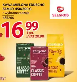 Selgros Kawa Mielona Eduscho Family oferta