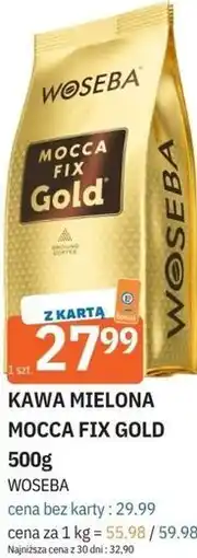 E.Leclerc KAWA MIELONA MOCCA FIX GOLD WOSEBA oferta