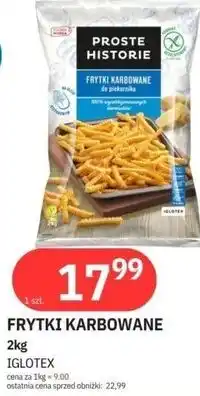 E.Leclerc Frytki Karbowane Proste Historie oferta