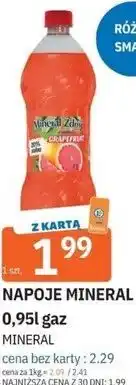 E.Leclerc Napoje Mineral 0,95l gaz oferta