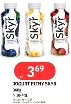 E.Leclerc Jogurt Pitny Skyr Mlekpol oferta