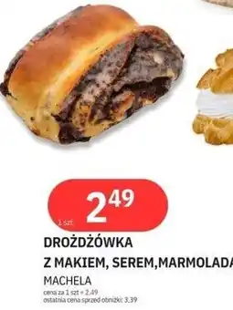 E.Leclerc DROŻDŻÓWKA Z MAKIEM, SEREM, MARMOLADĄ oferta