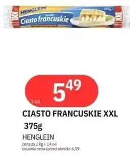 E.Leclerc Ciasto francuskie XXL Henglein oferta
