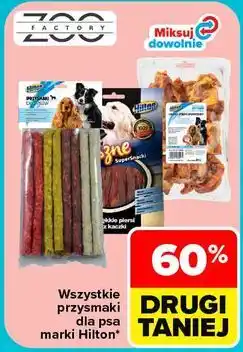 Carrefour Wszystkie przysmaki dla psa marki Hilton oferta