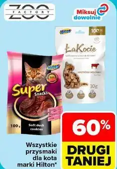 Carrefour Wszystkie przysmaki dla kota marki Hilton oferta