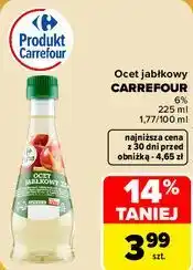 Carrefour Ocet jabłkowy Carrefour 6% oferta