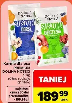 Carrefour Karma dla psa PREMIUM DOLINA NOTECI oferta