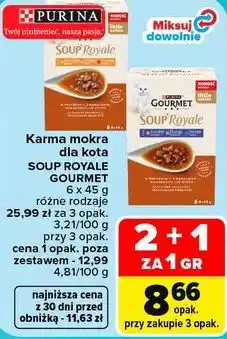 Carrefour Karma mokra dla kota SOUP ROYALE GOURMET oferta