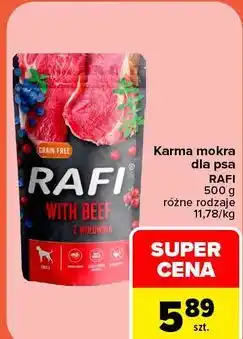 Carrefour Karma mokra dla psa RAFI oferta