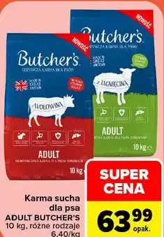 Carrefour Karma sucha dla psa ADULT BUTCHER'S oferta