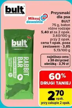 Carrefour Przysmaki dla psa Bult baton oferta