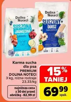 Carrefour Karma sucha dla psa Premium Dolina Noteci oferta