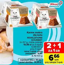 Carrefour Karma mokra dla kota REVELATIONS GOURMET oferta