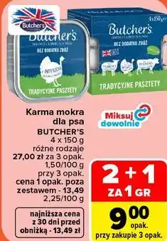 Carrefour Karma mokra dla psa BUTCHER'S oferta