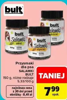 Carrefour Przysmaki dla psa Salamki Bult oferta