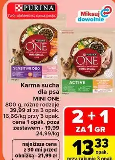 Carrefour Karma sucha dla psa Mini One oferta