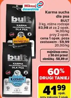 Carrefour Karma sucha dla psa Bult oferta