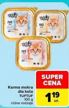 Carrefour Karma mokra dla kota TUFTUF oferta