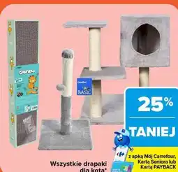 Carrefour Wszystkie drapaki dla kota oferta