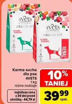 Carrefour Karma sucha dla psa 4VETS oferta