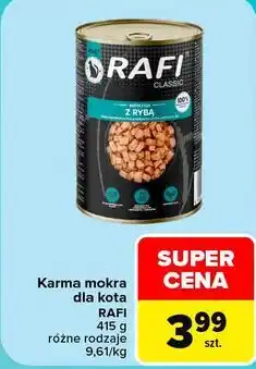 Carrefour Karma mokra dla kota Rafi Classic oferta