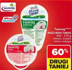 Carrefour Twaróg Mazurski Smak oferta