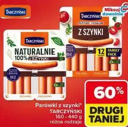 Carrefour Parówki z szynki Tarczyński oferta