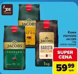 Carrefour Kawa ziarnista Jacobs oferta