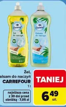 Carrefour Żel, balsam do naczyń CARREFOUR oferta