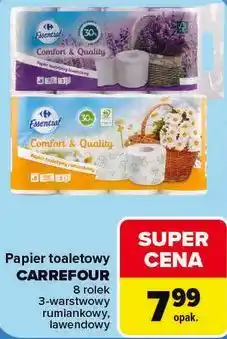 Carrefour Papier toaletowy CARREFOUR 8 rolek oferta