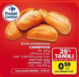 Carrefour Bułka śniadaniowa CARREFOUR oferta