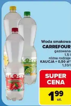 Carrefour Woda smakowa CARREFOUR oferta