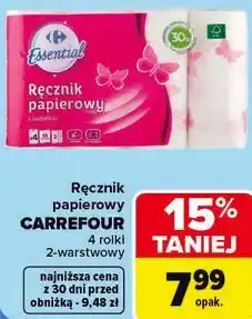 Carrefour Ręcznik papierowy CARREFOUR oferta