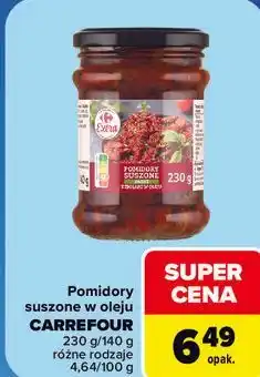 Carrefour Pomidory suszone w oleju CARREFOUR oferta