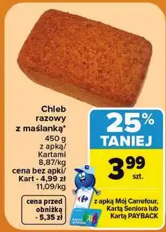 Chleb razowy z maślanką