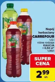 Carrefour Napój herbaciany CARREFOUR oferta
