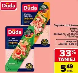 Carrefour Szynka drobiowa Duda oferta