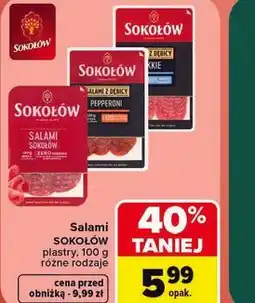 Carrefour Salami Sokołów oferta