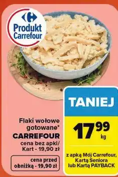 Carrefour Flaki wołowe gotowane CARREFOUR oferta