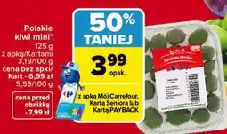 Carrefour Polskie kiwi mini oferta