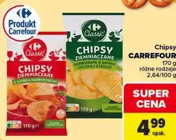 Carrefour Chipsy Carrefour oferta